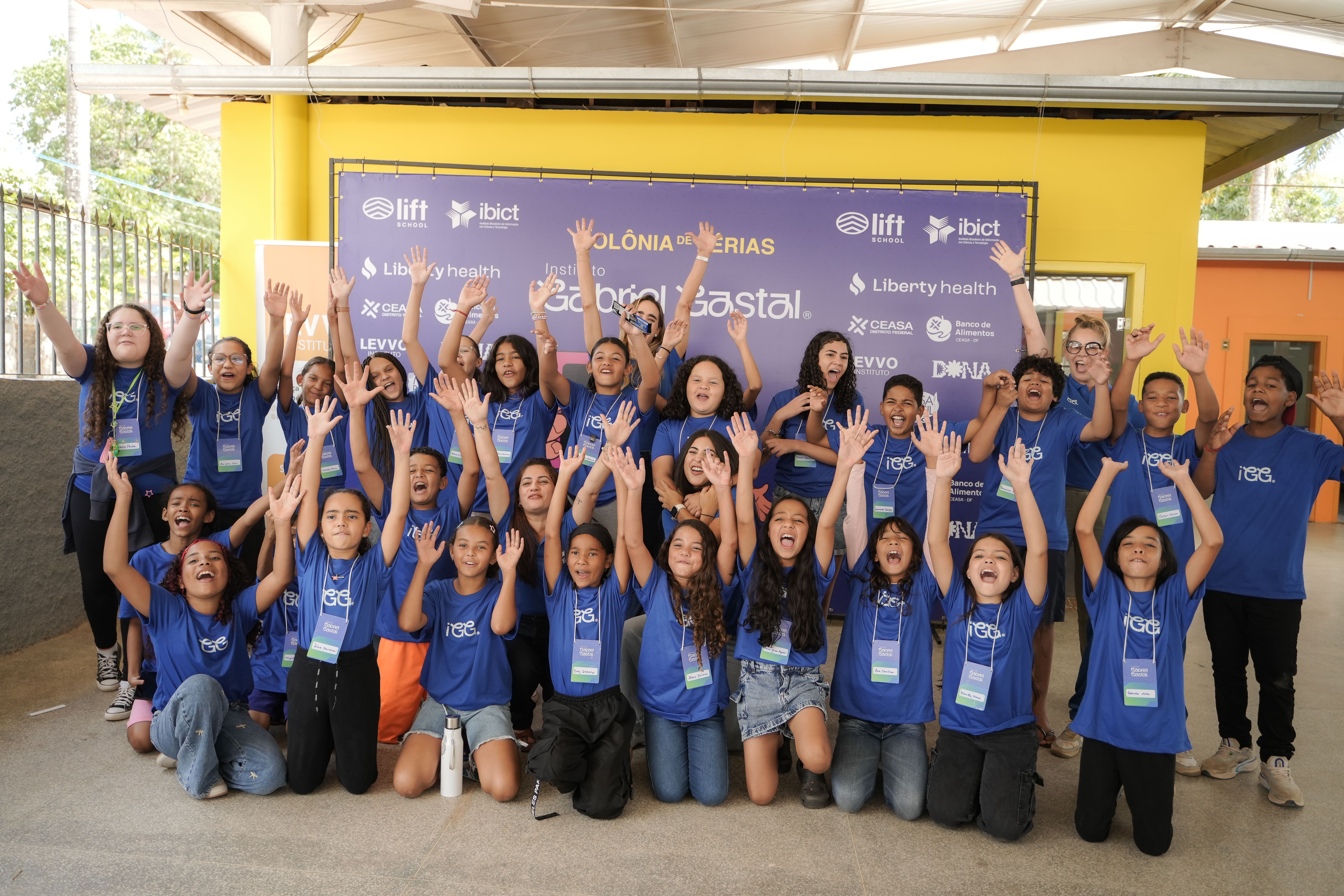 Nossa Colônia de férias foi um sucesso